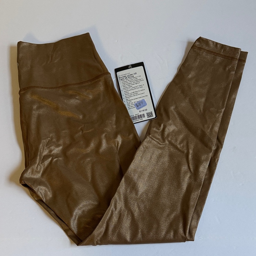 lululemon athletica Limited Edition Wunder Under HR Tight 28” Shine